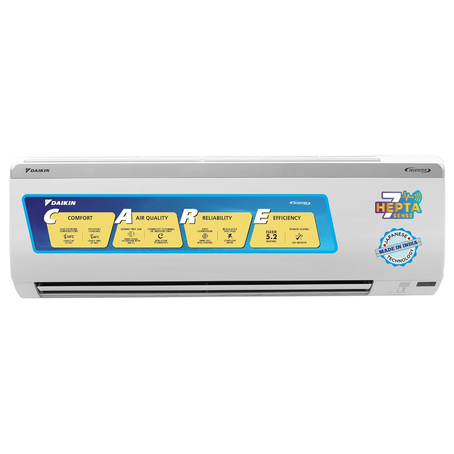 Daikin Ton Star Inverter Split AC (Copper, PM