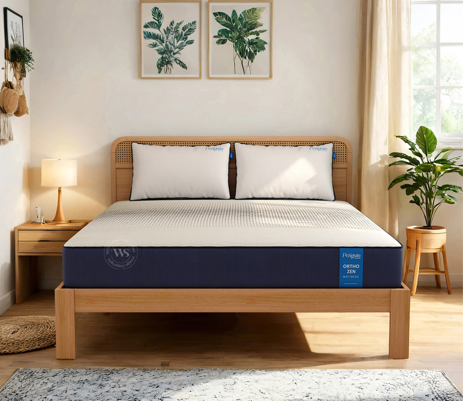 Penguin Sleep Ortho Zen Mattress – King Size (78x72x6 inches)