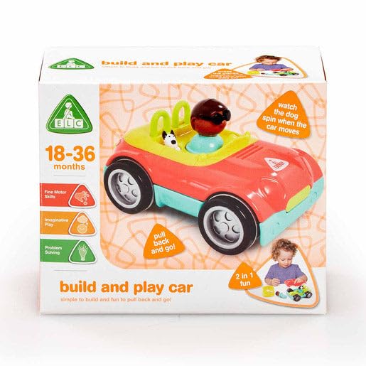 Build & Play Car by ELC – Educational Construction Toy for Toddlers | Enhances Creativity & Problem-Solving