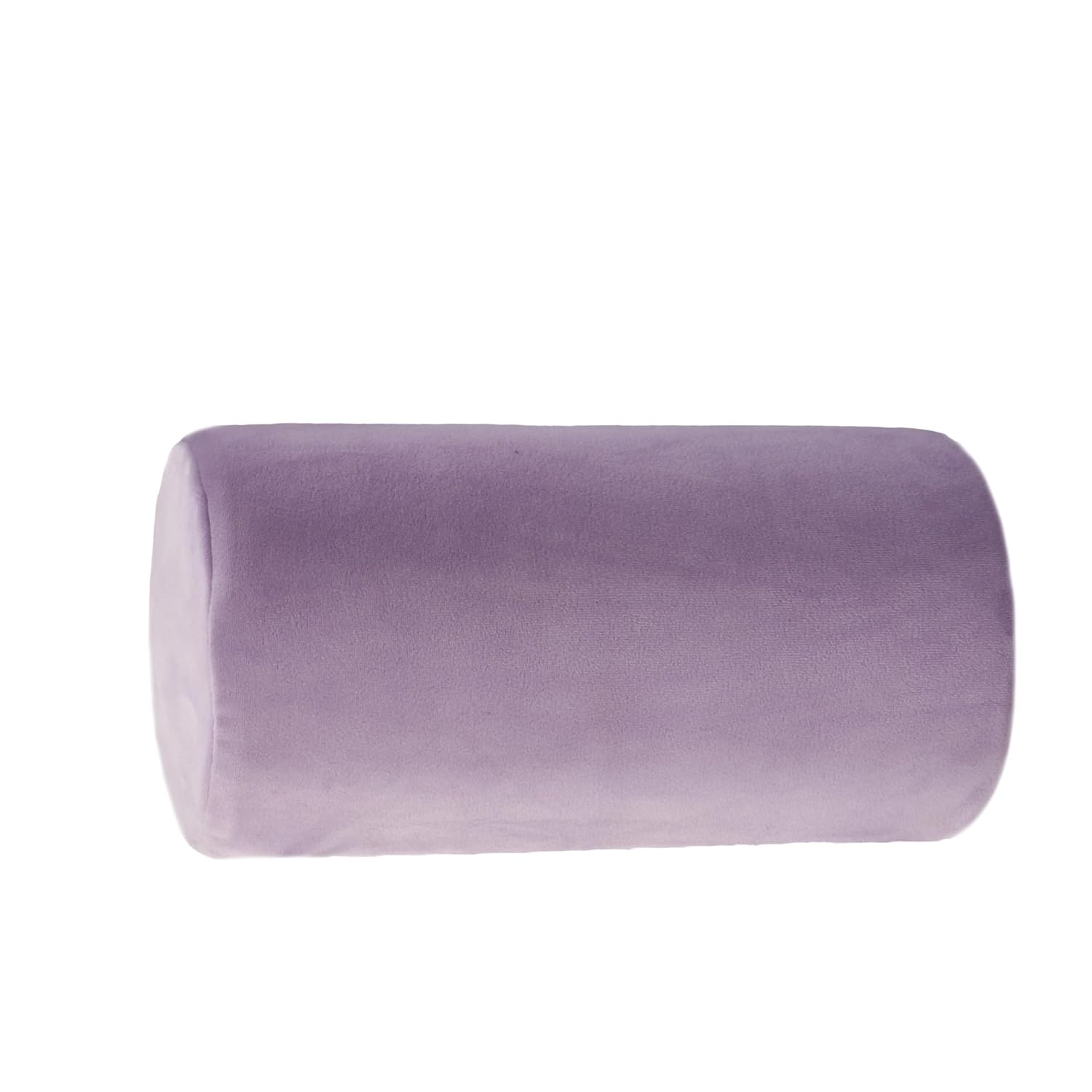 OrkaSleep Cervical Neck Roll Memory Foam Pillow, Bolster Pillow, Round Neck Pillows Support for Sleeping | Bolster Pillow for Bed, Legs, Back and Yoga (Purple)