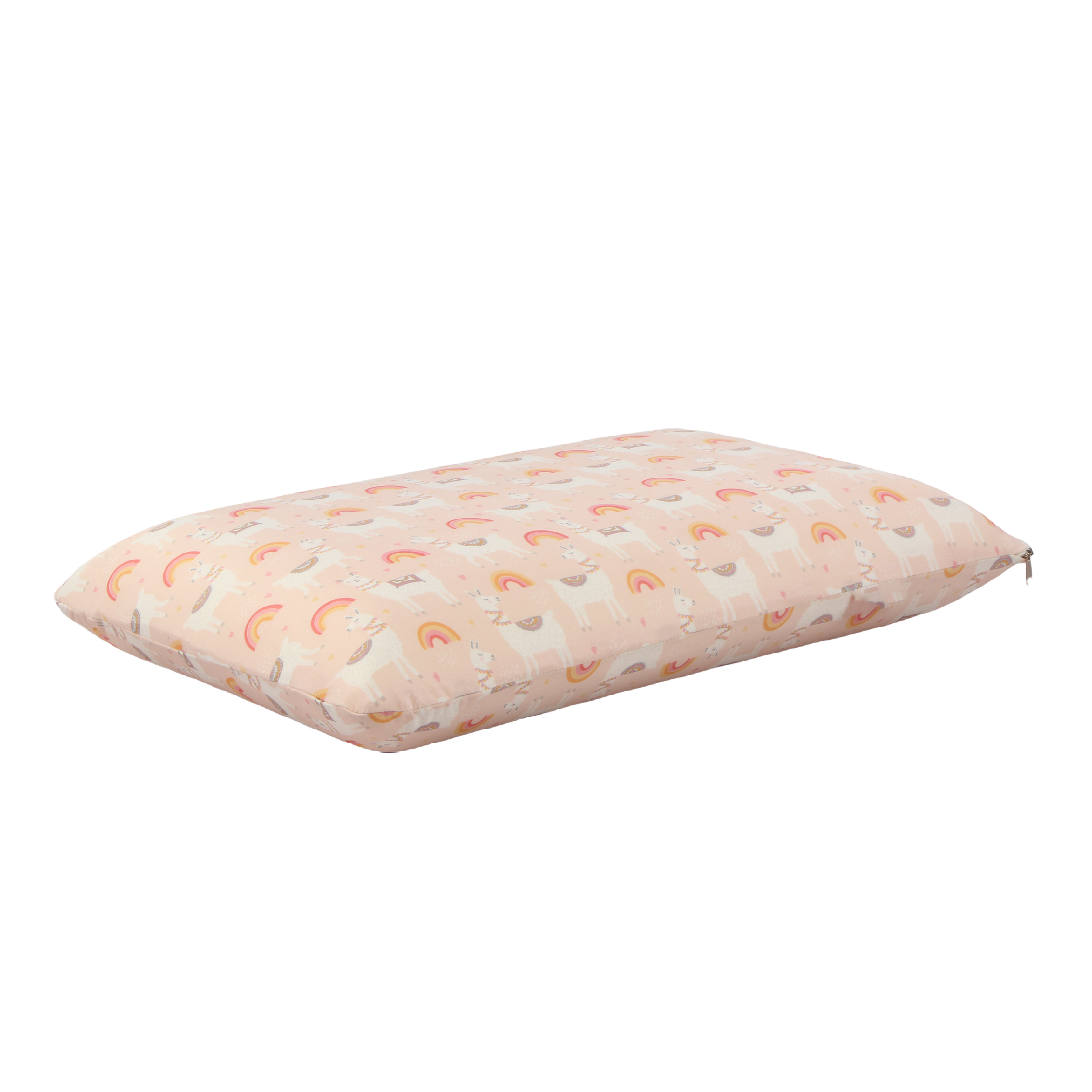 Orka Kids Kids Eco Rectangular Neck Support Pillow for Sleeping & Shoulder Pain Memory Foam Toons & Characters Orthopaedic Pillow Pack of 1  (Rainbows Crib)