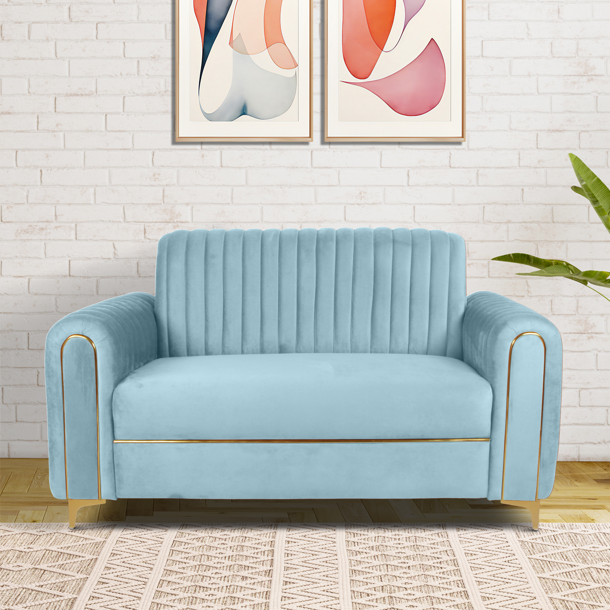 Primrose Austin 2 Seater Sofa - Teal