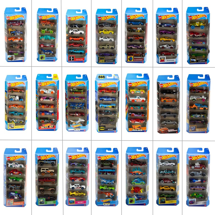Hot Wheels 5 Pack car Assorted